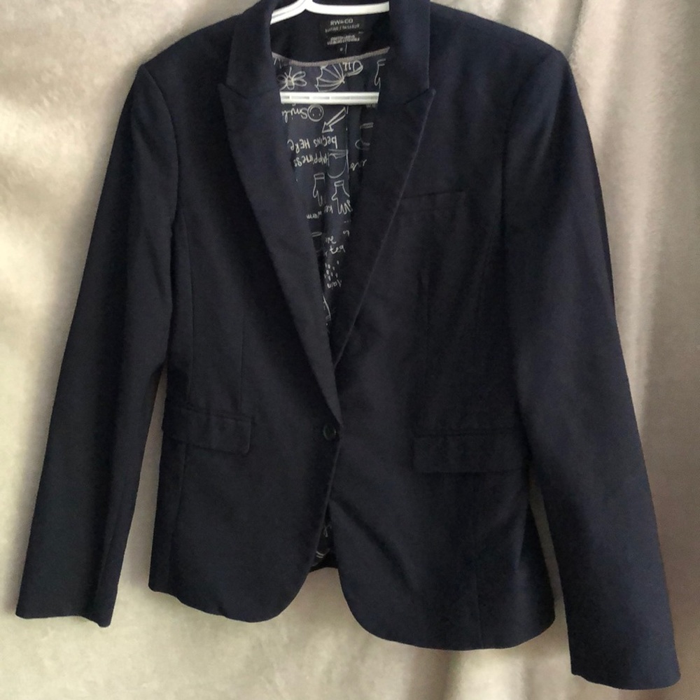 RW & Co. Dark Blue Blazer